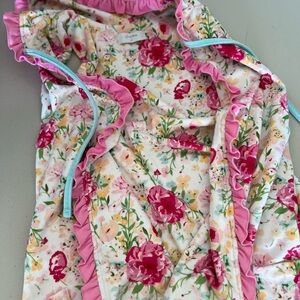 SweetHoney SOFT Floral Delight Swimsuit Cover-Up with pockets